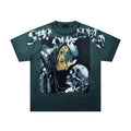 Rare Peace Vintage Rhinestone Graphic Oversized Street T-Shirt