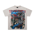 Supply Motion Rhinestone Graphic Oversized Street Tee