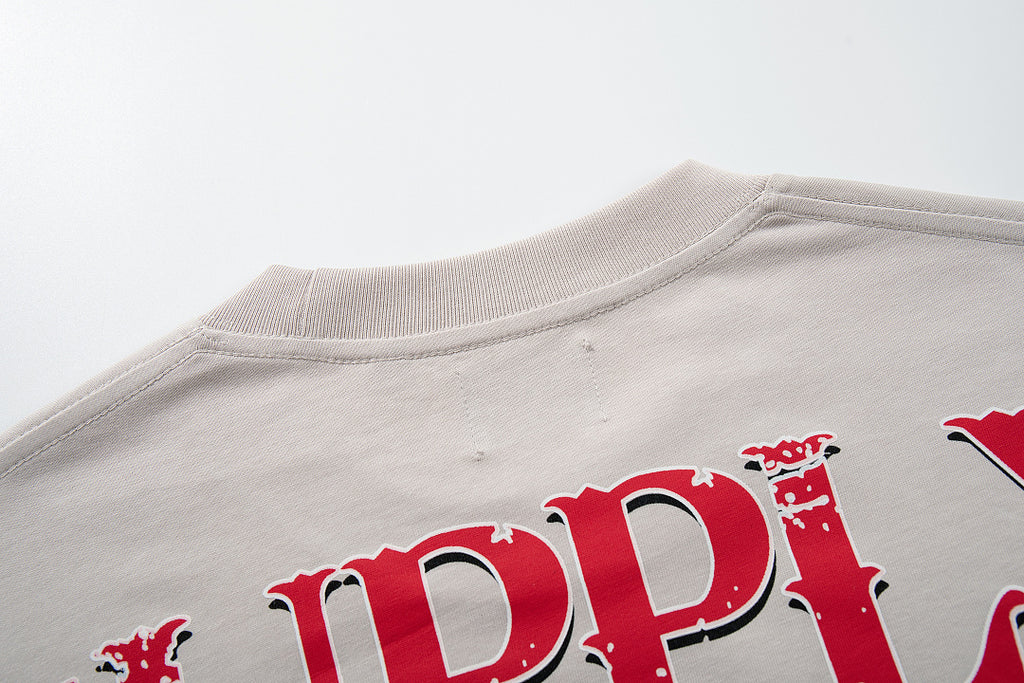 Supply Motion Rhinestone Graphic Oversized Street Tee