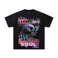 Supply District Rhinestone Graphic Oversized Streetwear Tee